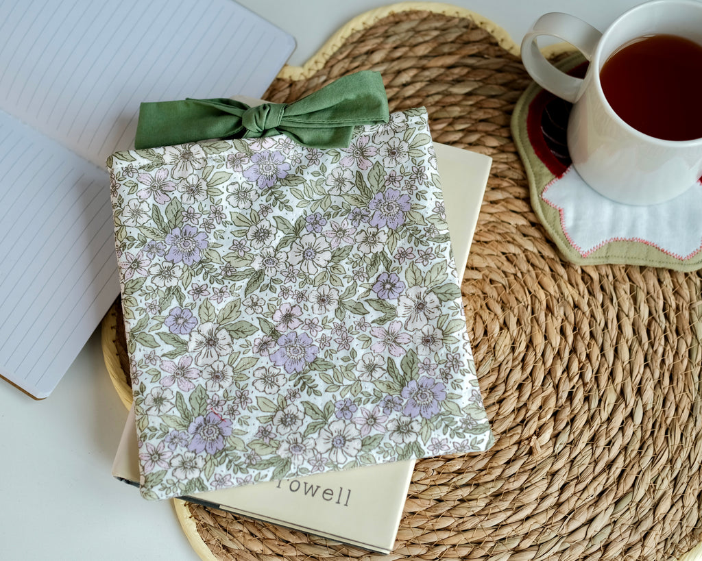Pochette pour liseuse fleurie (Kobo Libra Colour)