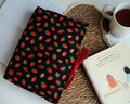 Strawberry book sleeve