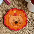 Clownimal Balthazar the Lion Coaster, Red Background