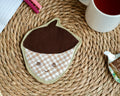 Forest Friend Melvin the Acorn Coaster, White Background
